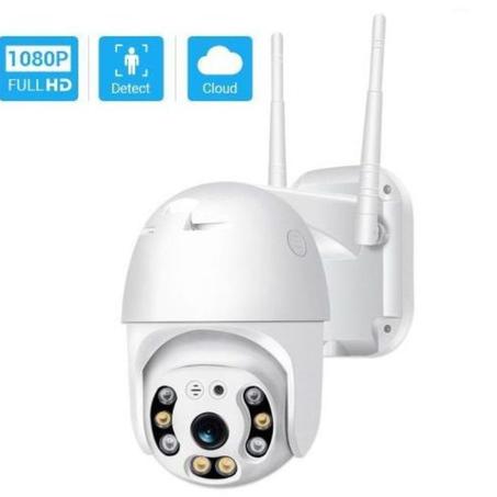Caméra De Surveillance - IP - WiFi - 2MP - 1080P - CCTV IR - Blanc