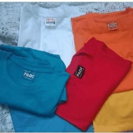 Pack De 5 T-Shirt Couleur Unique Première Qualité 100% Coton