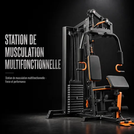 Station de musculation multifonctionnelle - Force et performance