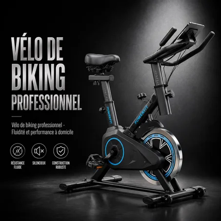 Vélo de biking professionnel - Fluidité et performance à domicile