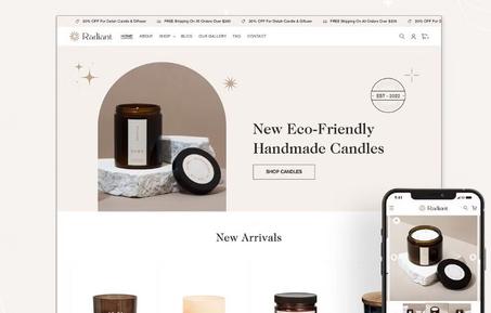 Radiant - Candle Shopify Theme