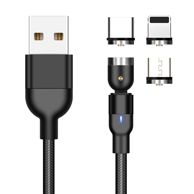 كابل USB مغناطيسي 3 في 1