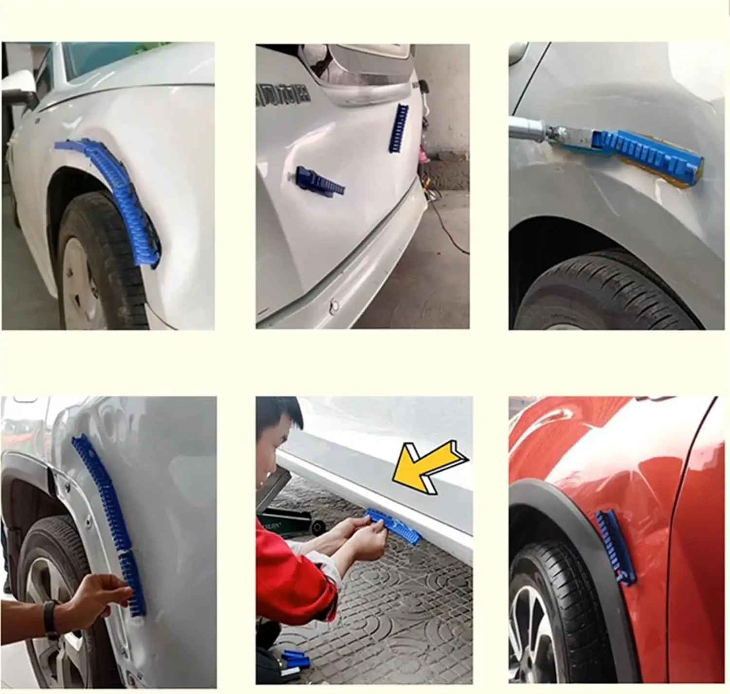 أداة احترافية لإصلاح انبعاجات السيارات بدون طلاء