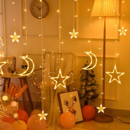 أضواء الستائر