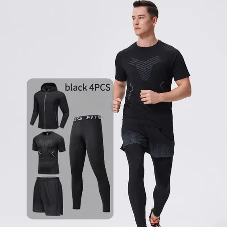 مجموعة ملابس رياضية 4 قطع