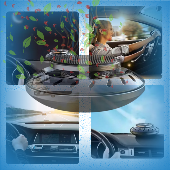 معطّر الهواء بالطاقة الشمسية