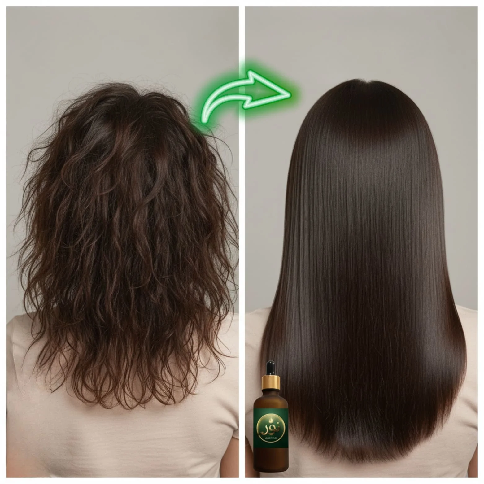 زيت نور لجميع أنواع الشعر