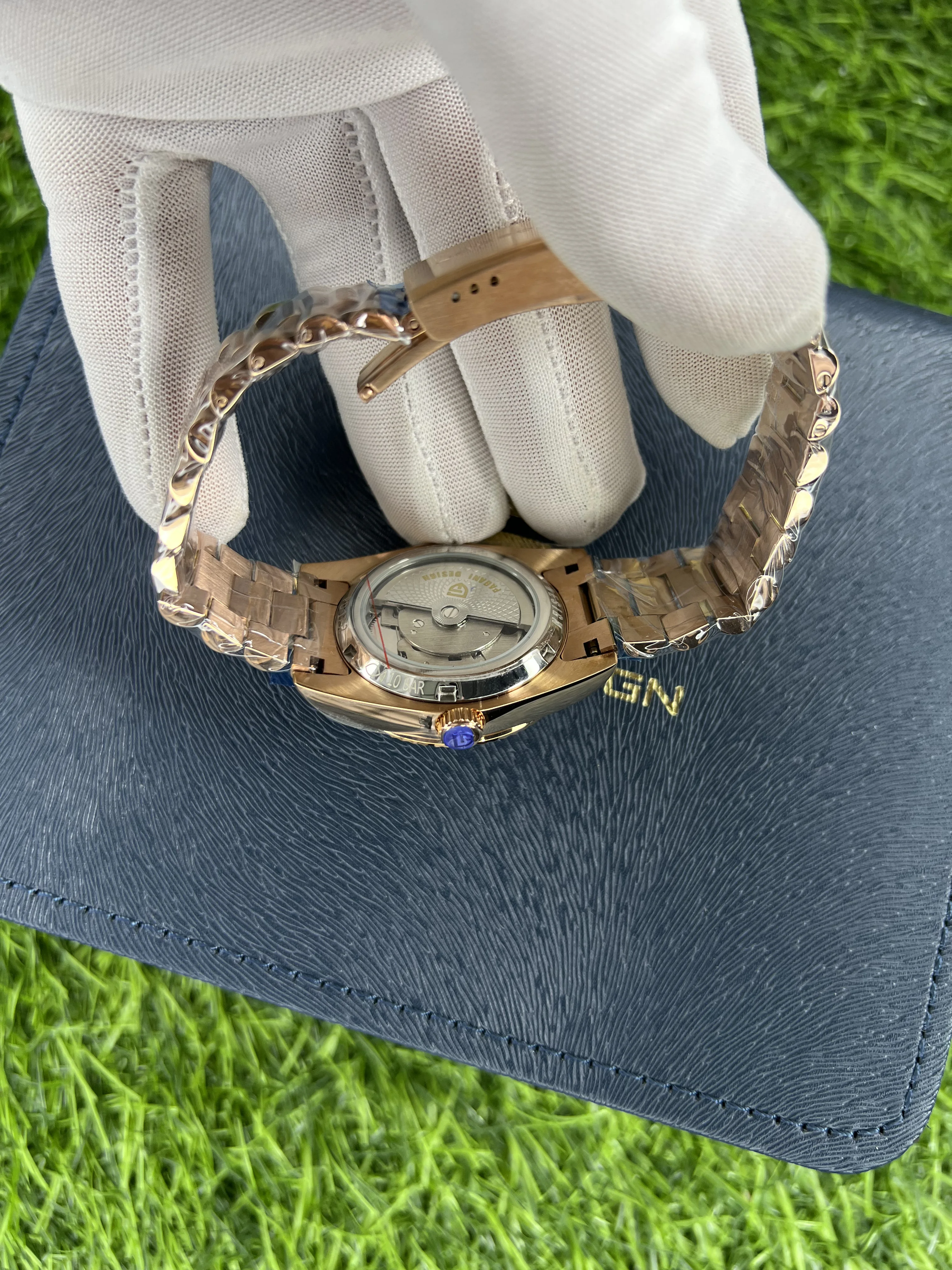 Pagani Design DD40 PD1783 Montre Automatique de Luxe pour Homme AR Verre Saphir Montre mécanique pour Homme