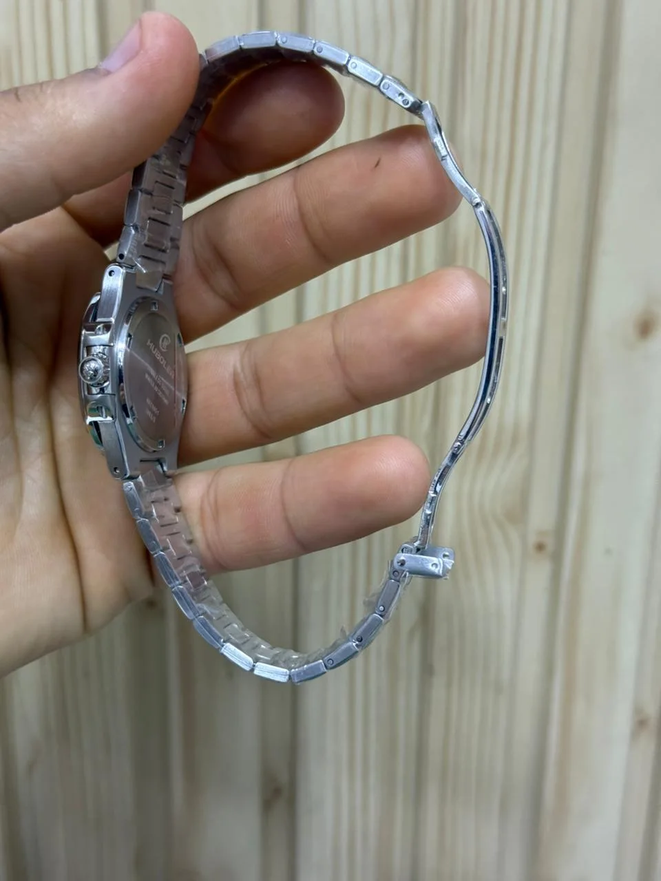 Montre Automatique HuboLer pour Femme – Éclat Argenté & Design Squelette Pur