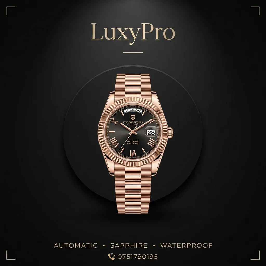 Pagani Design DD40 PD1783 Montre Automatique de Luxe pour Homme AR Verre Saphir Montre mécanique pour Homme