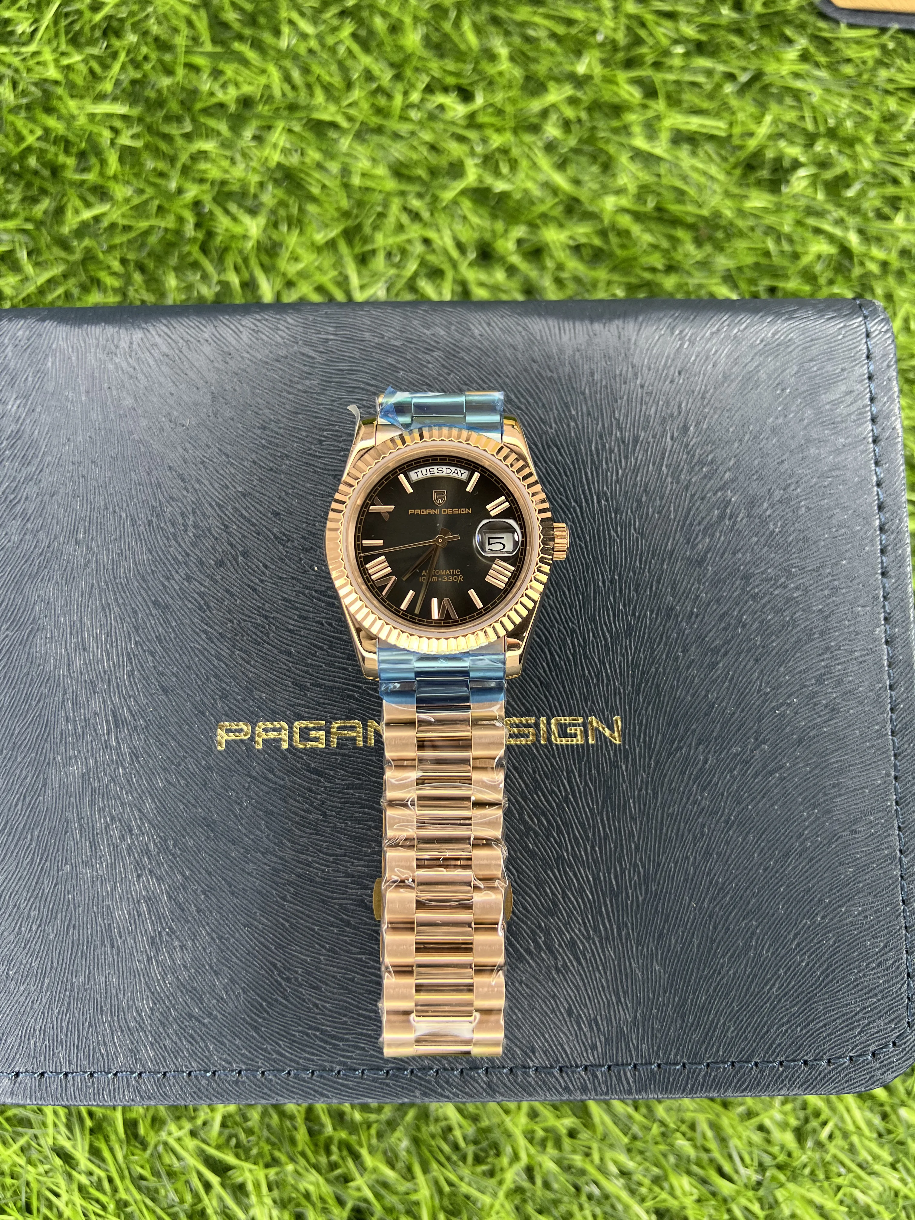 Pagani Design DD40 PD1783 Montre Automatique de Luxe pour Homme AR Verre Saphir Montre mécanique pour Homme