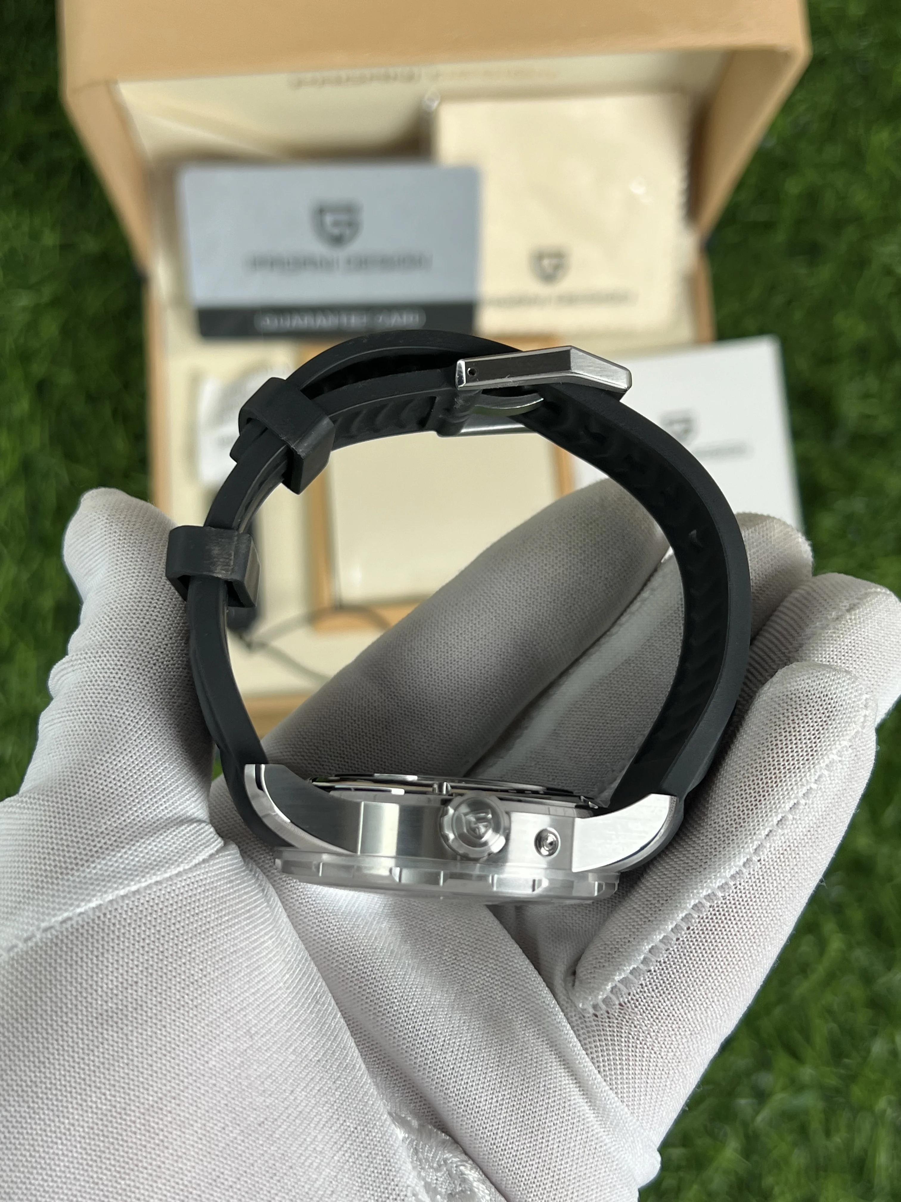 Montre automatique homme Pagani Design PD-YS022 style tourbillon, verre saphir synthétique, lumineuse, élégante casual & business