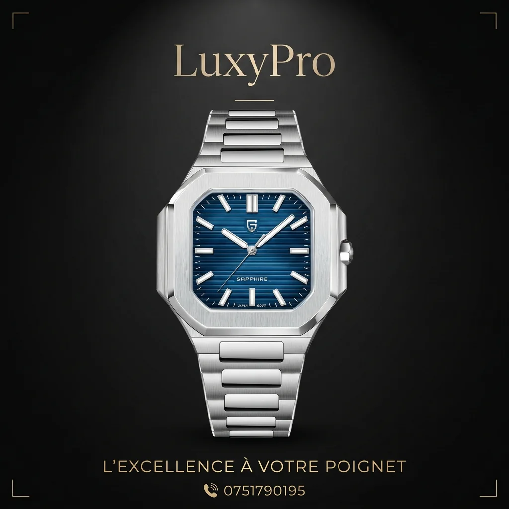 Pagani Design YS019 Montre à quartz de luxe pour homme