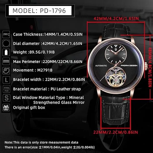 PAGANI DESIGN PD-1796