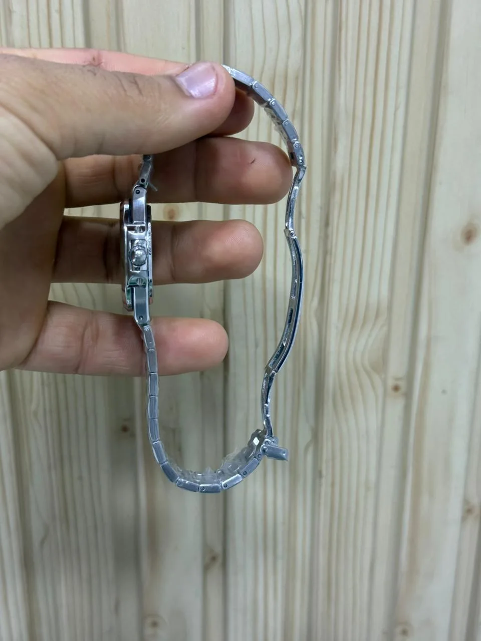 Montre Automatique HuboLer pour Femme – Éclat Argenté & Design Squelette Pur