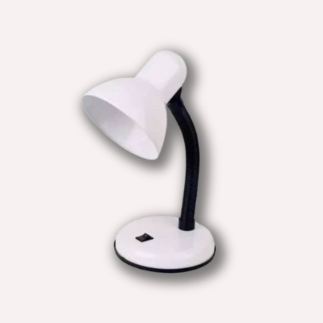 Lampe de Bureau blanc Mat Vintage