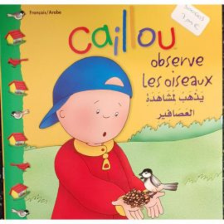كايو يذهب لمشاهدة العصافير CAILLOU OBSERVE LES OISEAUX