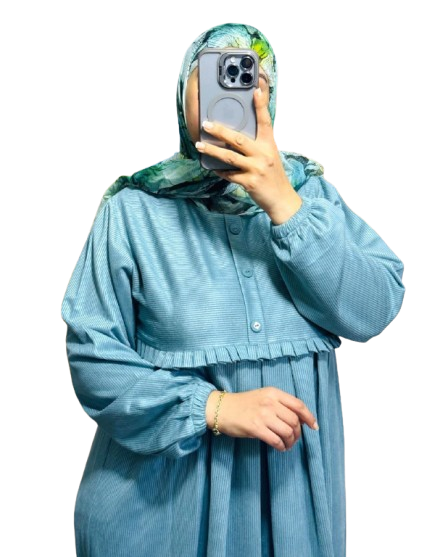 عباية   طويلة  ثوب : فودان  مشرط .