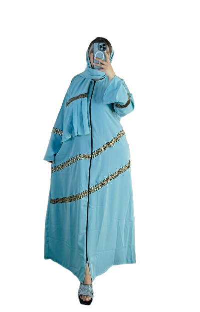 عباية ثليجة ثوب روزا