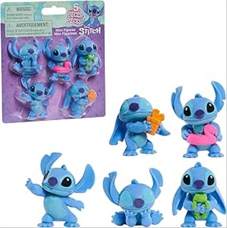 Figurines 5 Stitch de 5,7 cm