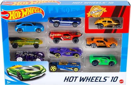 Hot Wheels 10 Voitures