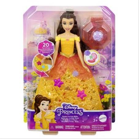 Princesses Disney  Belle Robe a Fleurs
