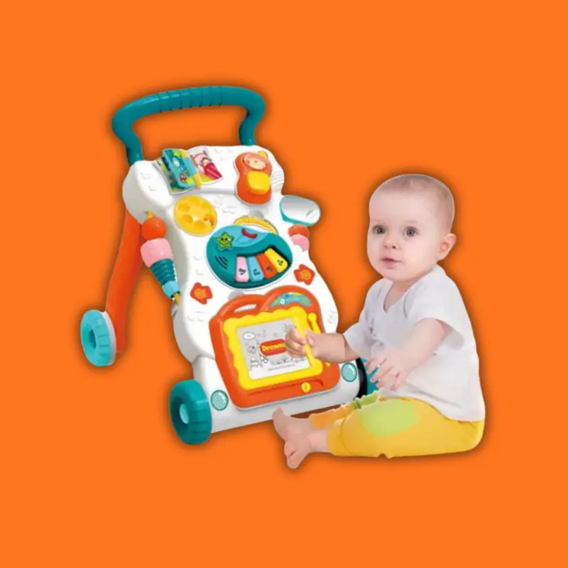 Trotteur musical évolutif