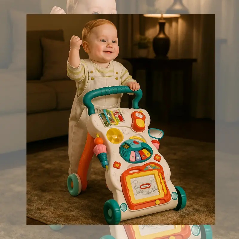 Trotteur musical évolutif