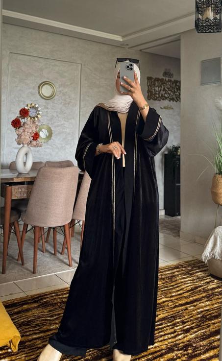 Cumono en velour et crêpe