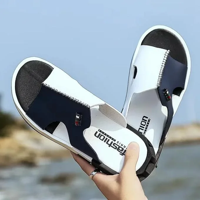 Sandales en Cuir Décontractées pour Homme