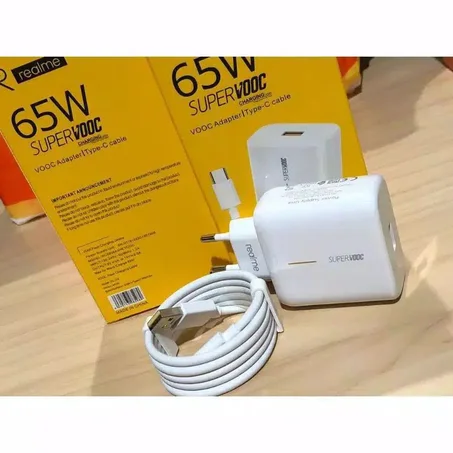 REALME CHARGER  SUPERVOOC  65W TYPE C