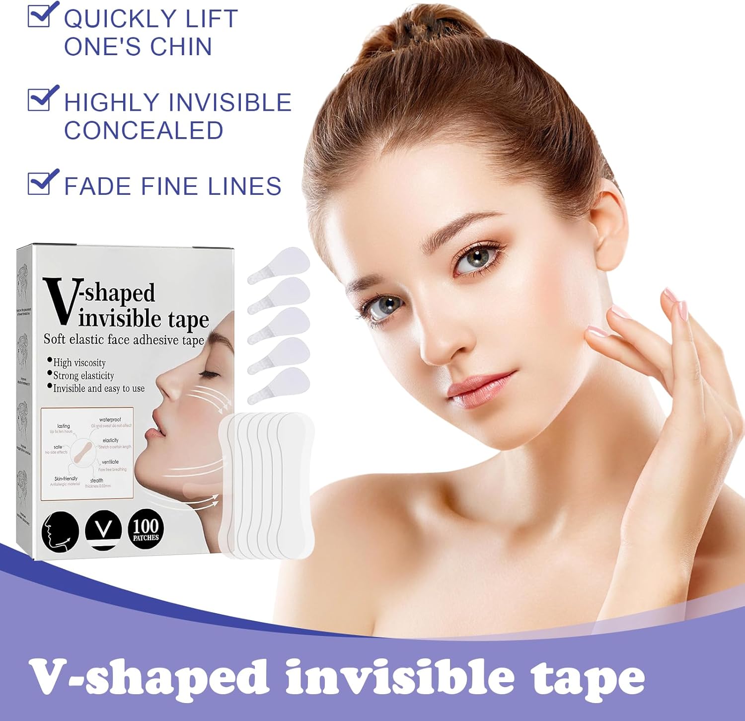 رقعة شد الوجه – لوجه مشدود ومظهر أصغر سنًا