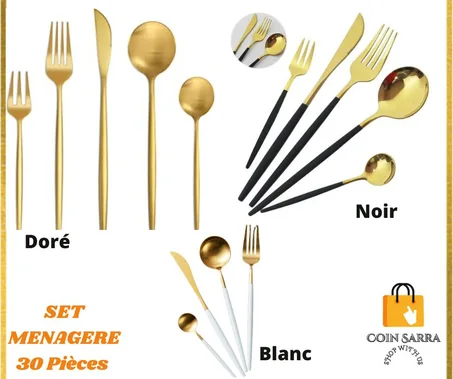 Set Ménagère 30 pièces