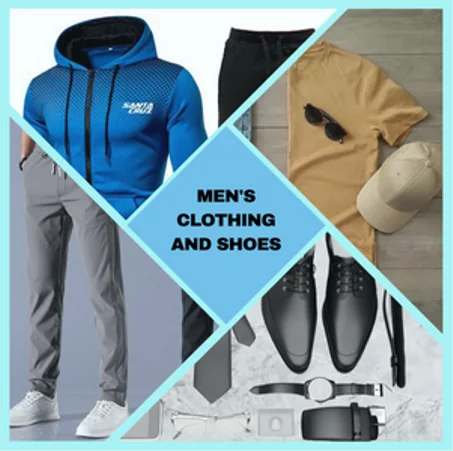 ملابس وأحذية رجالية