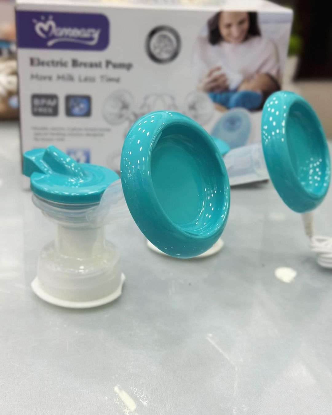 TIR LAIT ÉLÉCTRIQUE DOUBLE POMPE MOMEASY