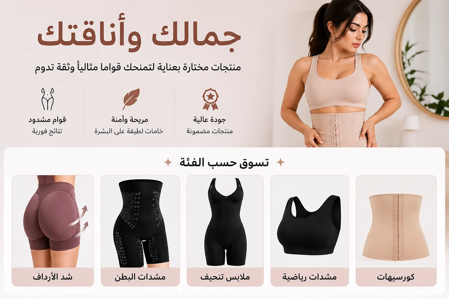 جمالك وأناقتك