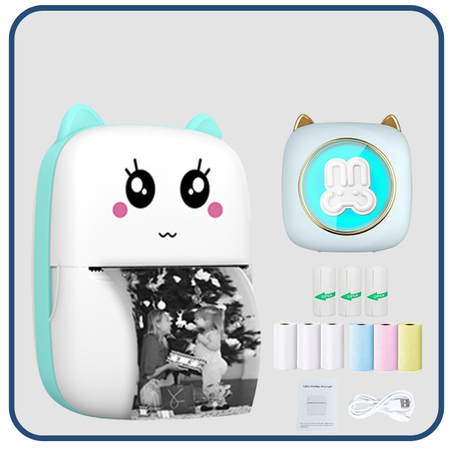 الطابعة الاسلكية  المحمولة