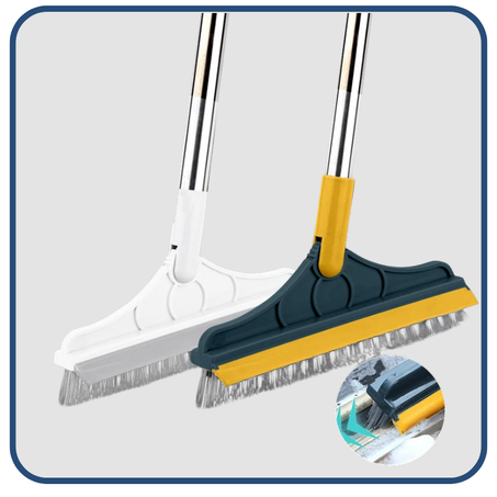 فرشاة تنظيف الأرضيات 2 في 1