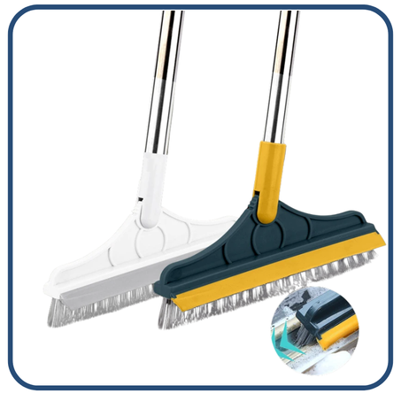 فرشاة تنظيف الأرضيات 2 في 1