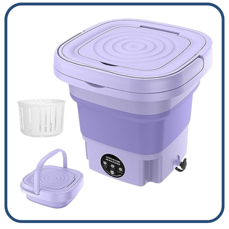 غسالة محمولة قابلة للطي