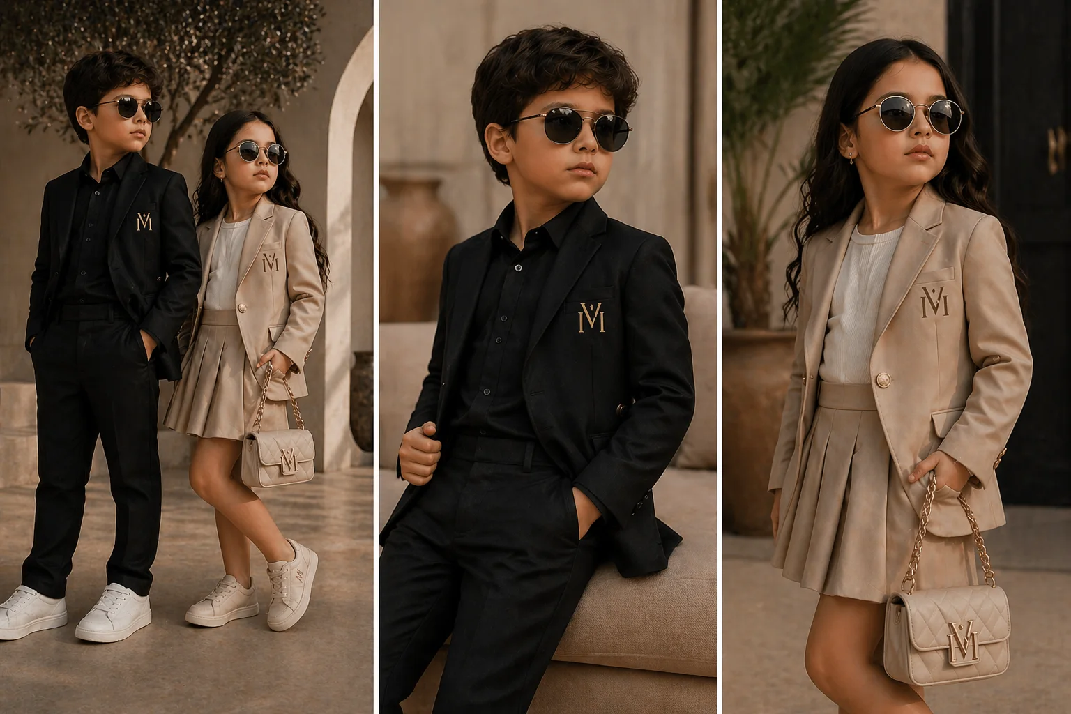 VITMO Luxury Kids Ensemble – Élégance & Style pour Petits Icônes