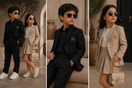 VITMO Luxury Kids Ensemble – Élégance & Style pour Petits Icônes