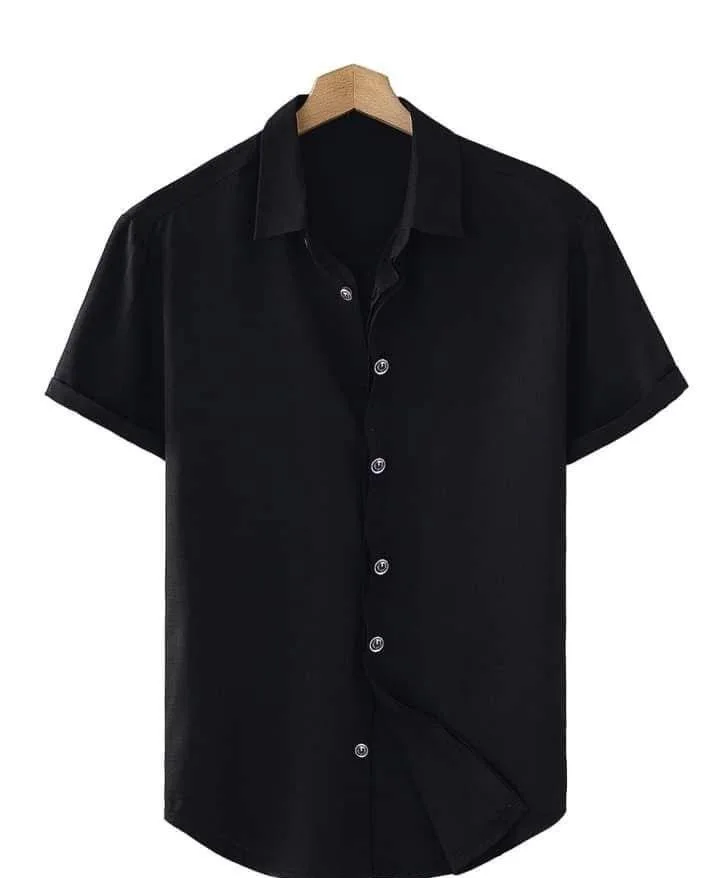 🖤 Chemise Noire Prestige – أناقة الرجال بلا مجهود