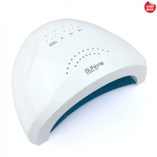 SUN ONE LED UV lamp Power 48W The most popular model dries the forehead nail material, 17741, LED & SUN Lamps,  Health and beauty. All for beauty salons,All for a manicure ,Nail lamps, buy with worldwide shipping
