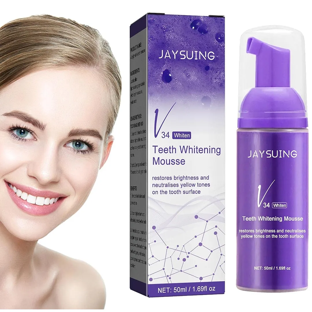 • فوم تبيض الاسنان Jaysuing