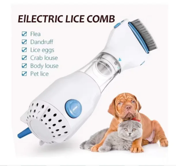 مشط كهربائي مضاد للقمل