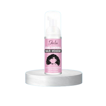 رغوة تجعيد الشعر لتحسين مظهر الشعر المجعد أو المموج