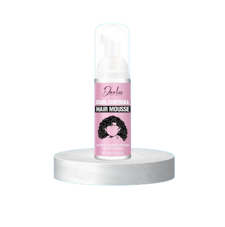 رغوة تجعيد الشعر لتحسين مظهر الشعر المجعد أو المموج