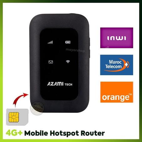 4G واي فاي محمول بتقنية -   Portable WiFi Hotspot 4G LTE