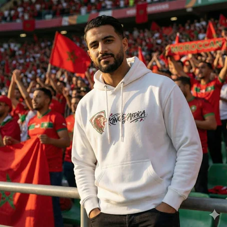 تريكو ملوك افريقيا للمشجعين المغاربة رجال ونساء في كأس إفريقيا 2025
